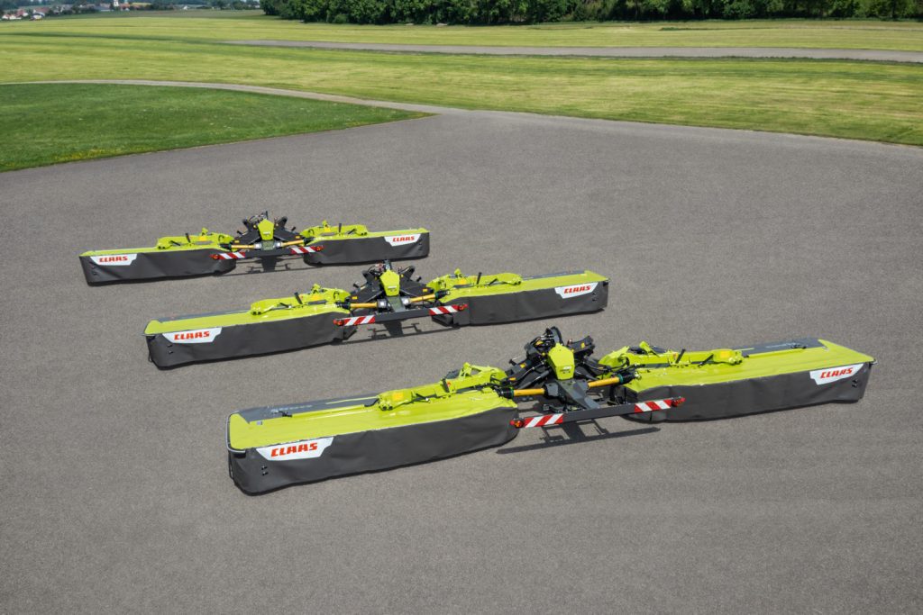 claas mower line up