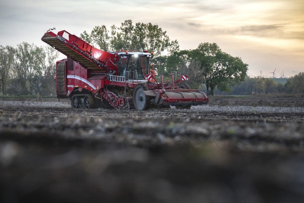 varitron in action harvesting