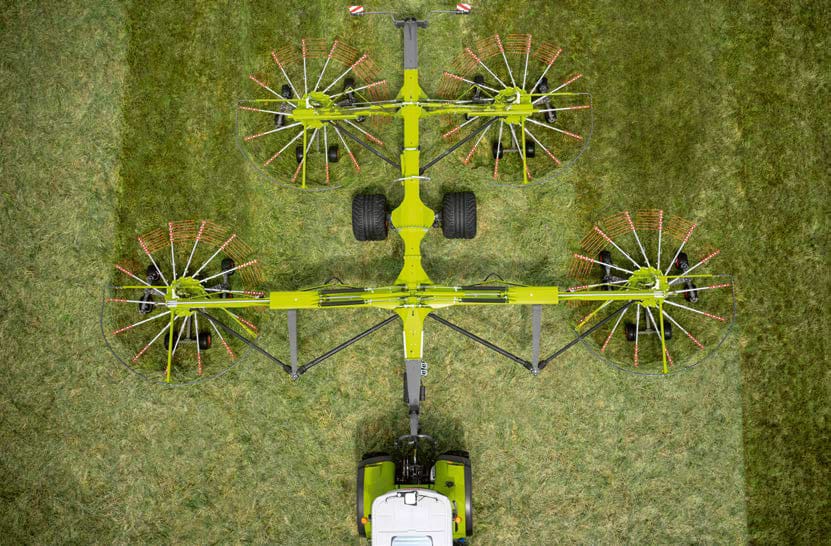 CLAAS Four Rotor Swather